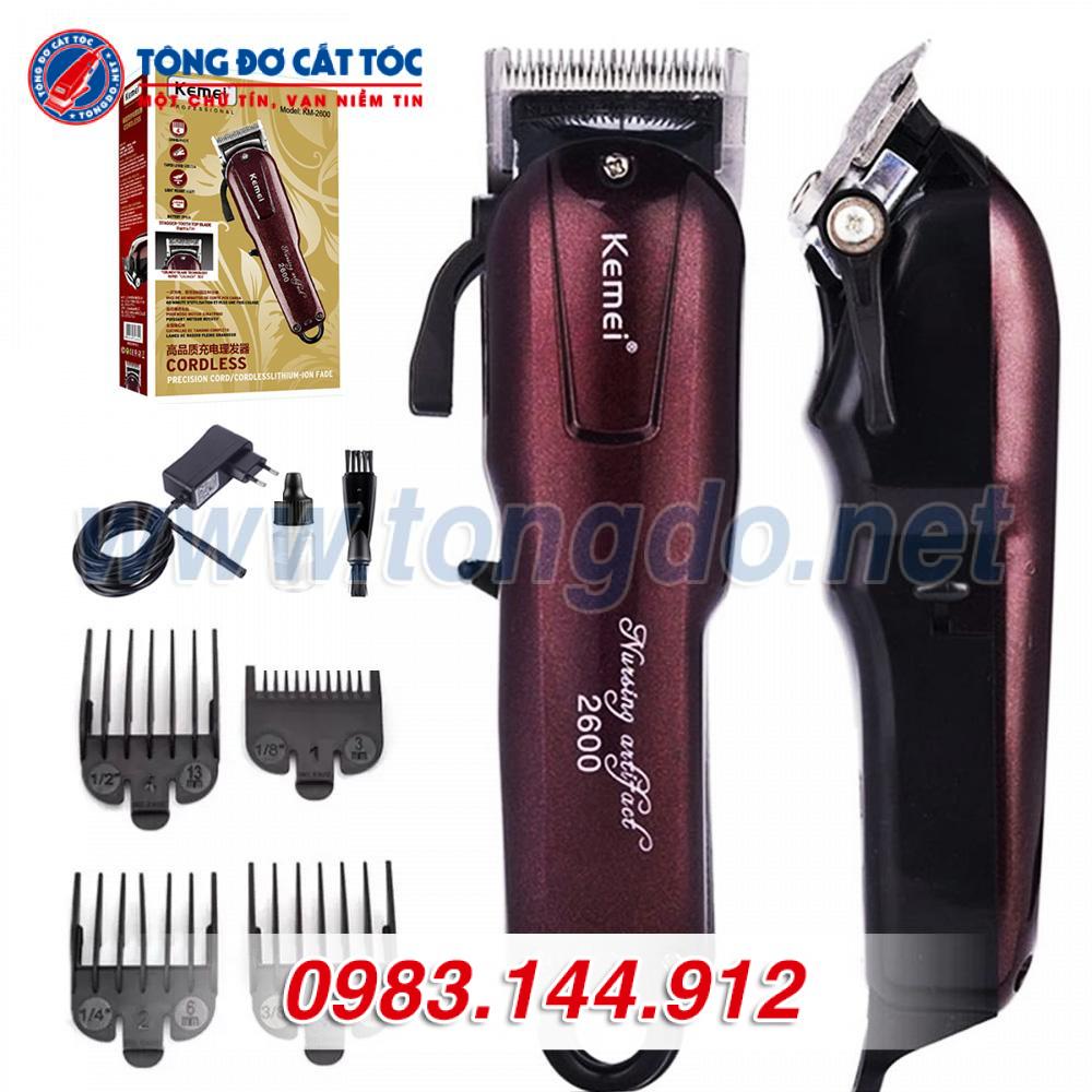 Tông đơ cắt tóc Kemei 2600 (9W 3h) 2 Tông đơ cắt tóc Kemei 2600 (9W 3h) 1 - Kemei 2600 5