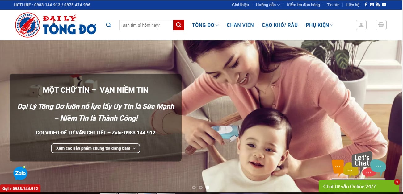 thế giới tông đơ