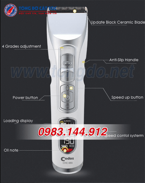 4 Bộ tông đơ cắt tóc chuyên nghiệp phù hợp với túi tiền 17 - 4 bo tong do cat toc chuyen nghiep