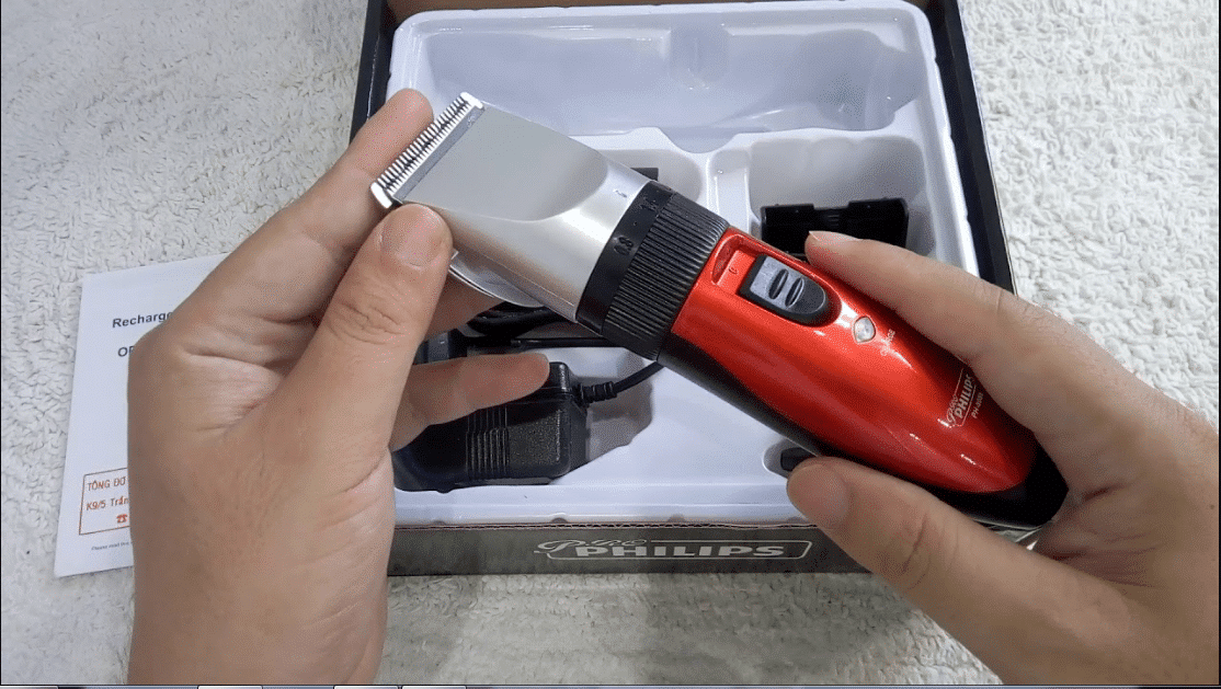 Cách chỉnh lưỡi tông đơ cắt tóc không đều, kêu to 19 - cach chinh tong do cat toc