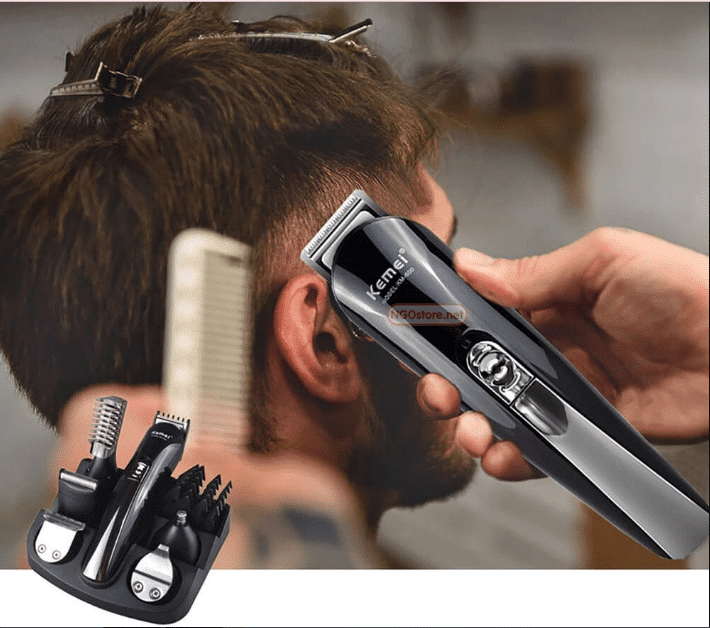 Cách sử dụng tông đơ Kemei cho người mới 15 - hdsd tong do cat toc kemi