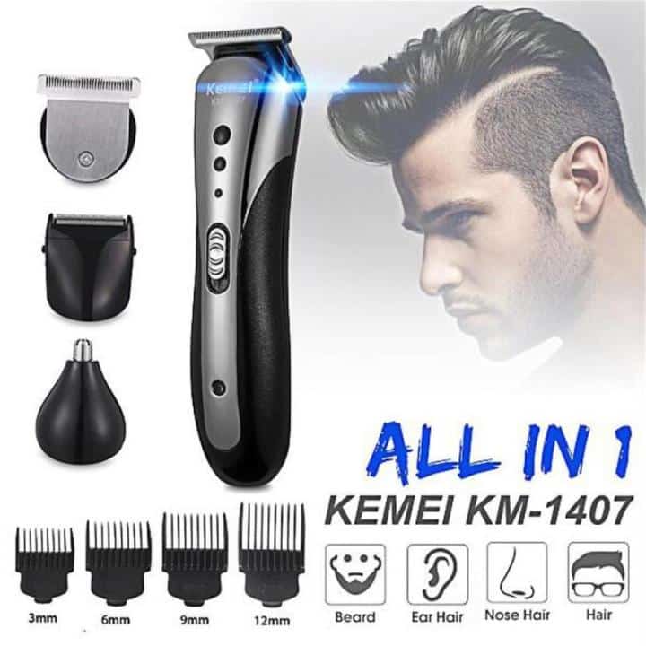 Tông Đơ Cắt Tóc Kemei KM-1407