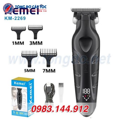 Tông đơ chấn viền Kemei KM-2269 (5W - 5H) 11 - Tong vien Km 2269 2